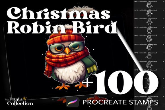 100 Procreate Christmas Robin Bird: A Practical Guide for Digital Artists