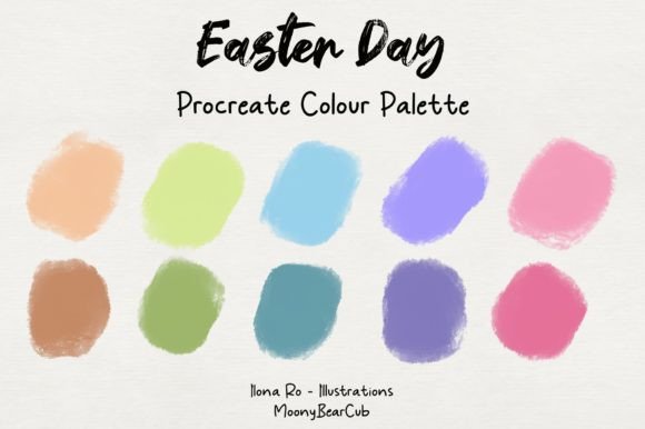 Easter Day: A Vibrant Typography Palette for Creative Projects