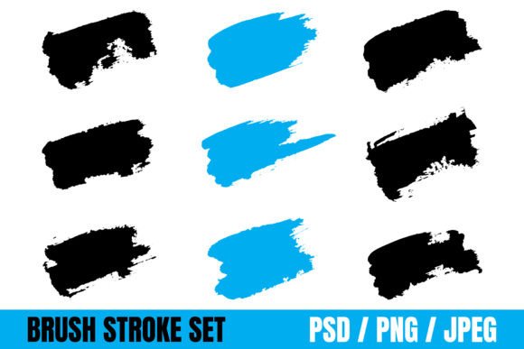 Grungy Brush Strokes and Dirty Brush Shapes: A Unique Resource for Creative Expression
