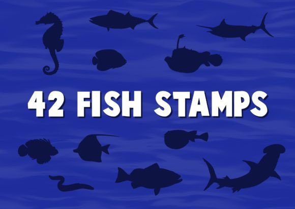 Procreate Fish Stamps: Let’s Design Under the Sea