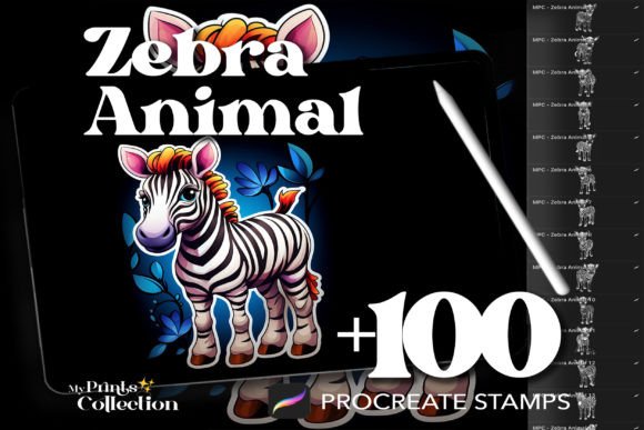 Unlocking the Wild: A Comprehensive Guide to 100 Procreate Zebra Stamps